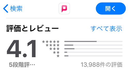 出会い系アプリ　評価